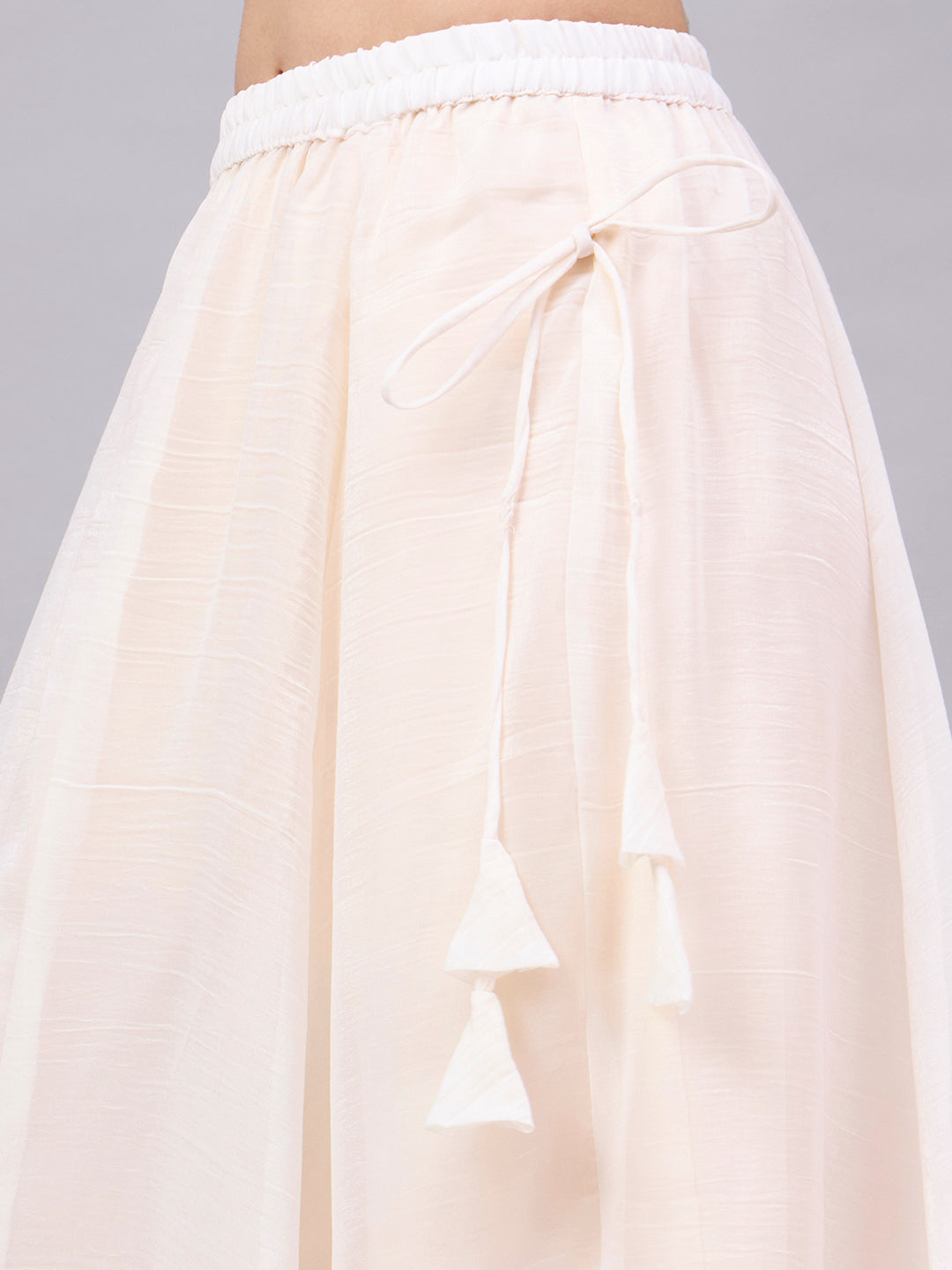Mulberry Ombre Crunchy Silk Maxi Skirt