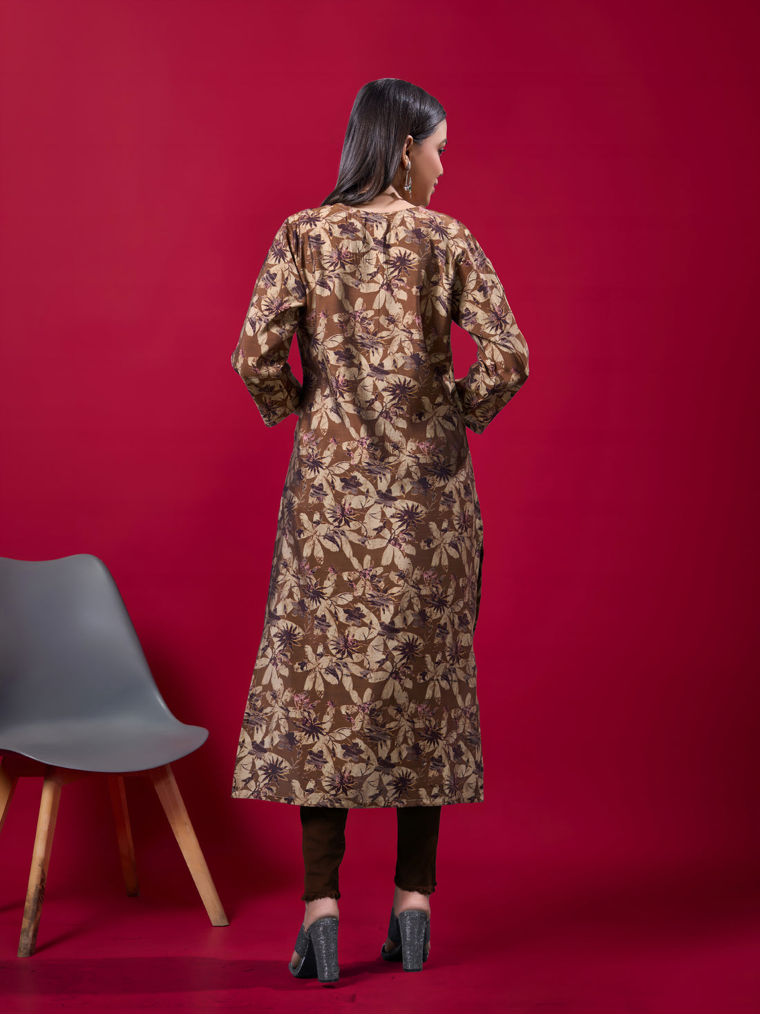 VibrantMuse Printed Top