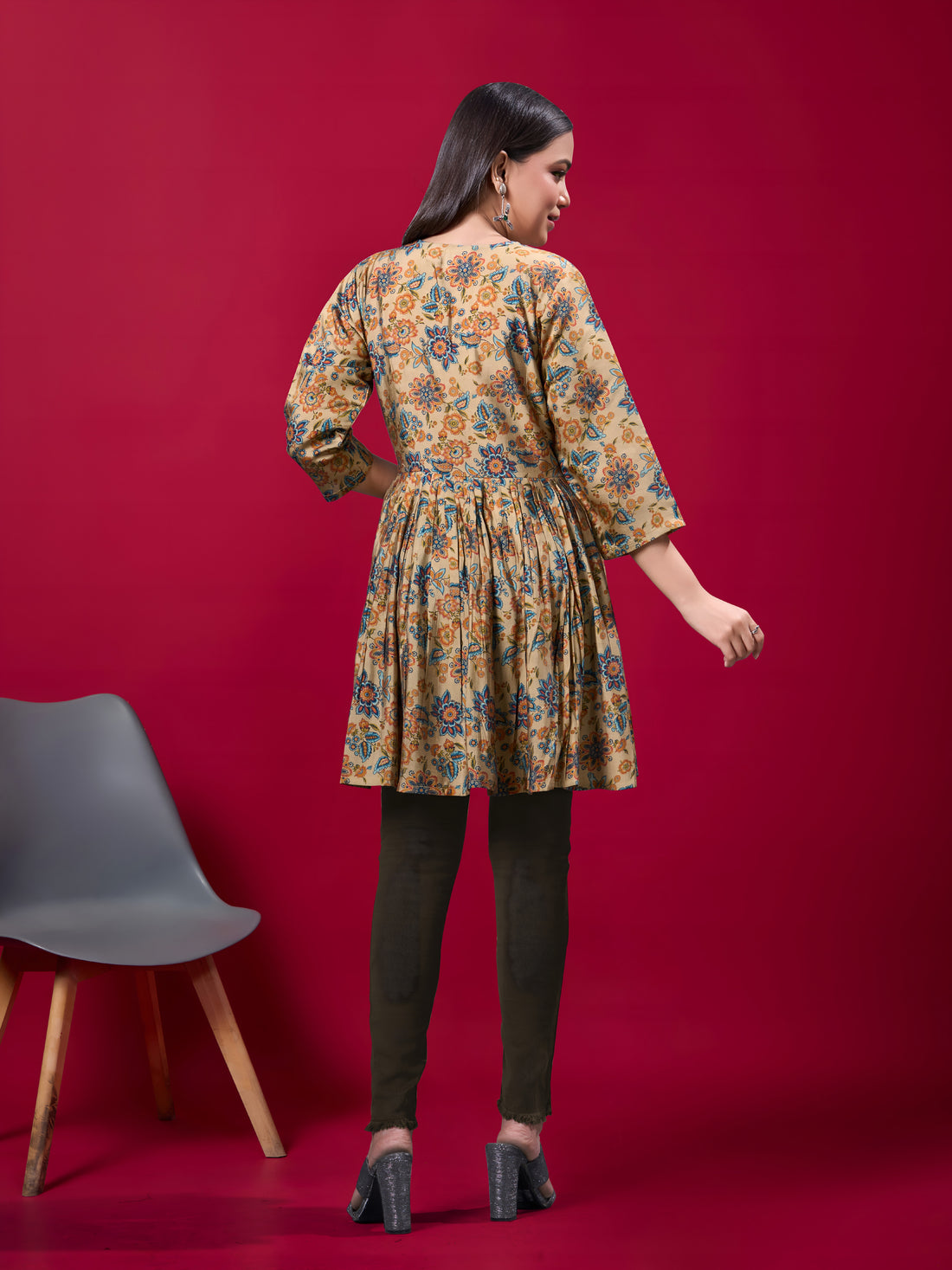 ColorWave Casual Tunic