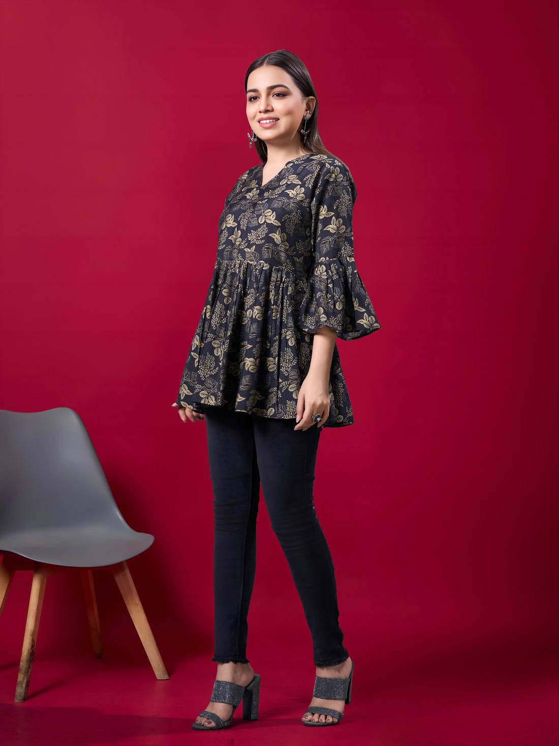 MultiAura Printed Top