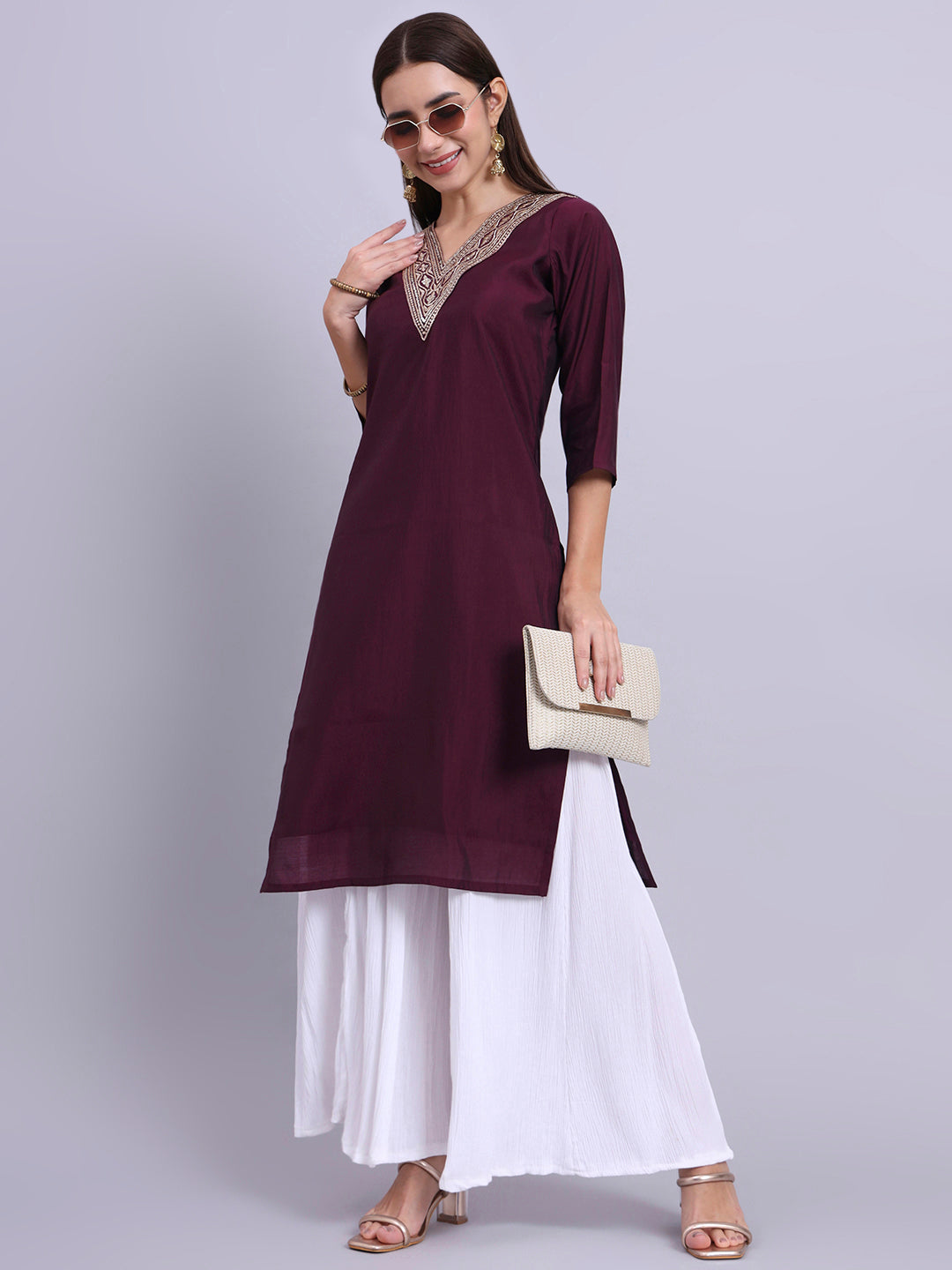 WineVibe Casual Tunic