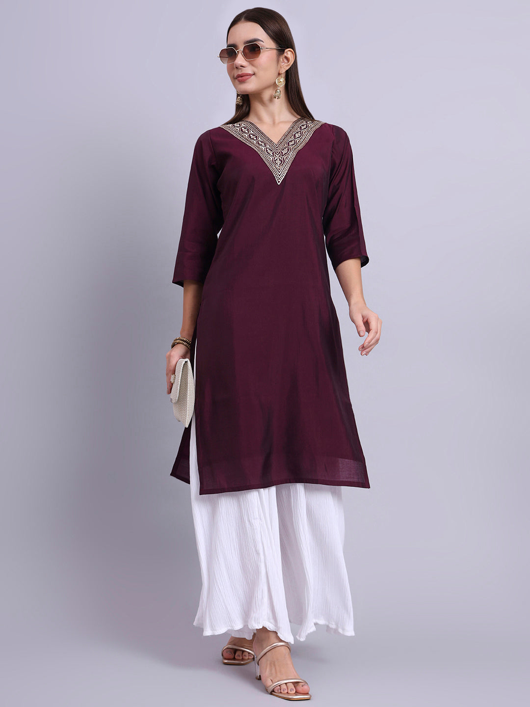 WineVibe Casual Tunic