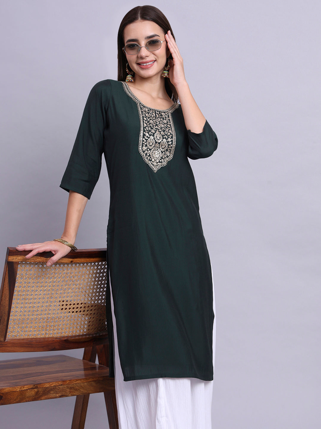 DeepGreen Chic Tunic