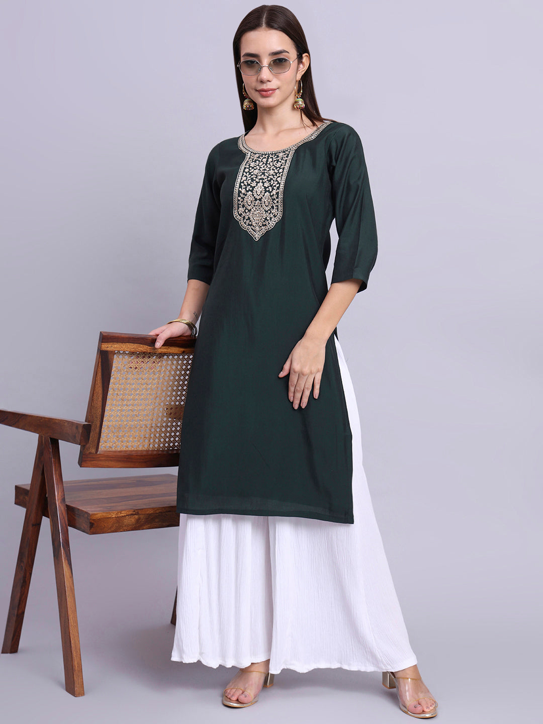 DeepGreen Chic Tunic