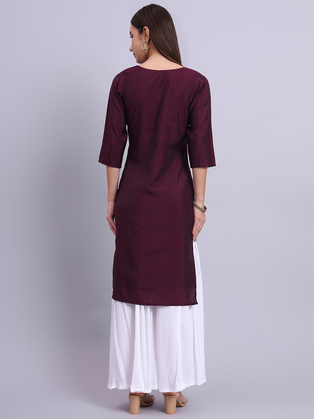 CrimsonCharm Printed Tunic