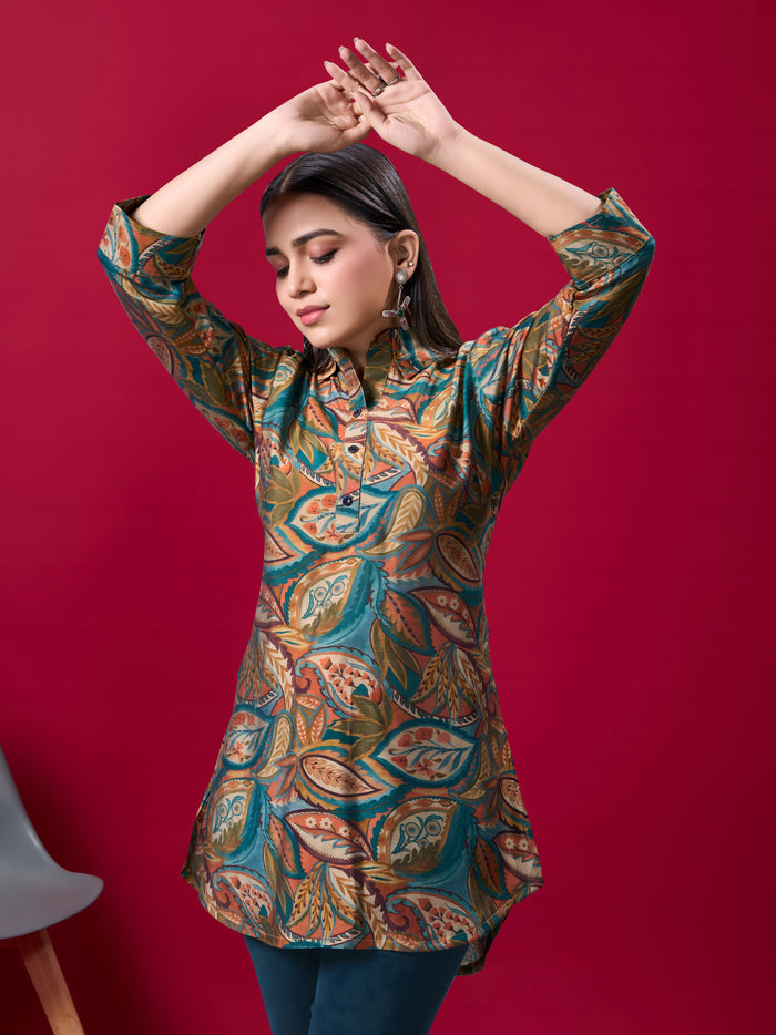 ColorWave Casual Tunic