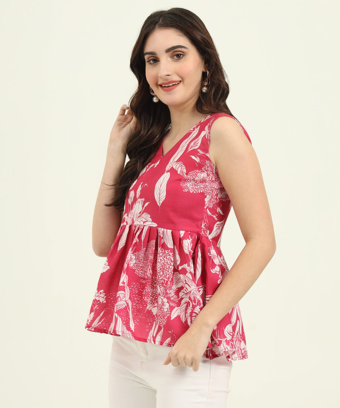 Women Rani Rayon Printed Top